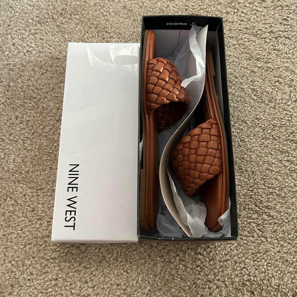 2 Pairs of Nine West Woven / Braided Sandals